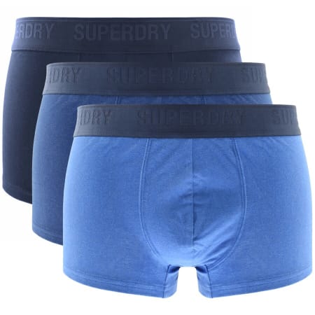 Product Image for Superdry Triple Pack Trunk Shorts Blue