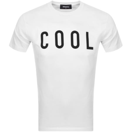 Product Image for DSQUARED2 Short Sleeved Cool T Shirt White