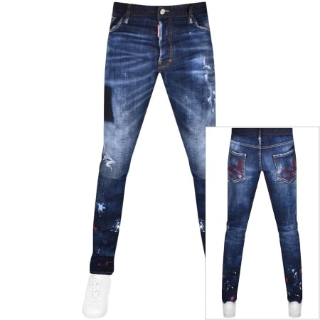 Product Image for DSQUARED2 Cool Guy Jeans Dark Wash Blue
