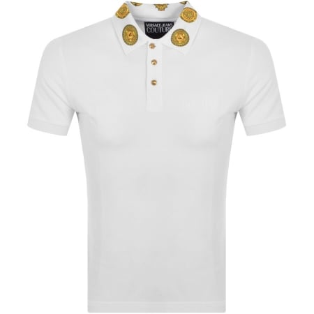 Product Image for Versace Jeans Couture Polo T Shirt White