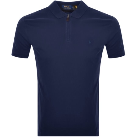 Product Image for Ralph Lauren Slim Fit Polo T Shirt Navy