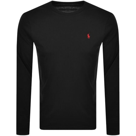 Product Image for Ralph Lauren Long Sleeved T Shirt Black