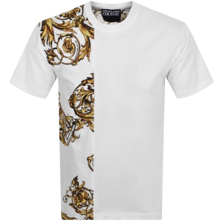 Product Image for Versace Jeans Couture Baroque T Shirt White