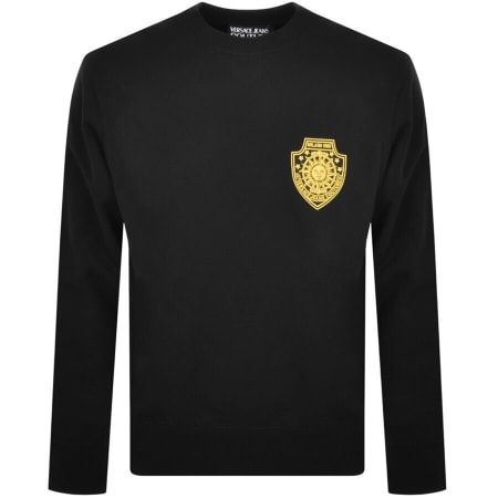 Product Image for Versace Jeans Couture Sun Crew Sweatshirt Black