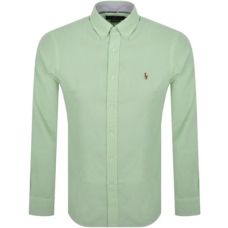 Product Image for Ralph Lauren Oxford Long Sleeve Shirt Green