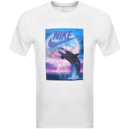 Product Image for Nike Crew Neck Whale Futura Photo T Shirt White