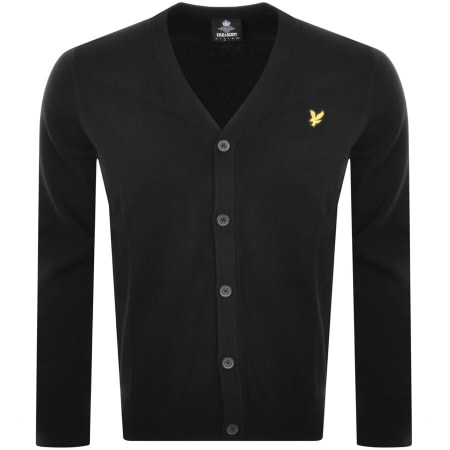 Product Image for Lyle And Scott Knit Cardigan Black