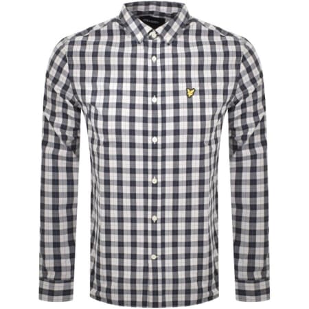 Product Image for Lyle And Scott Poplin Long Sleeve Shirt Grey
