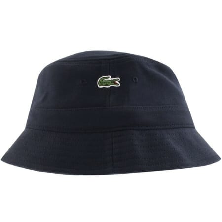 Product Image for Lacoste Logo Bucket Hat Navy