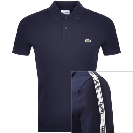 Product Image for Lacoste Short Sleeved Polo T Shirt Navy