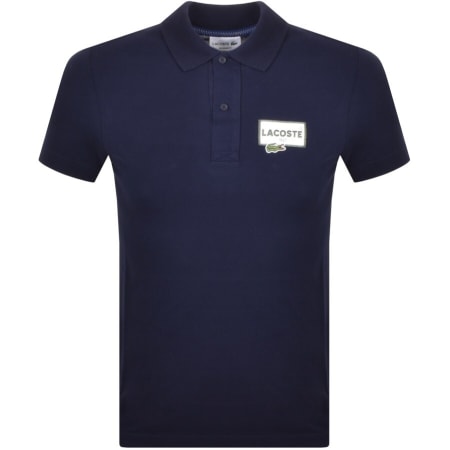 Product Image for Lacoste Short Sleeved Polo T Shirt Navy
