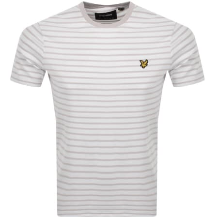Product Image for Lyle And Scott Breton Stripe T Shirt Beige