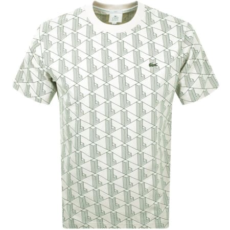 Product Image for Lacoste Live Crew Neck T Shirt Cream