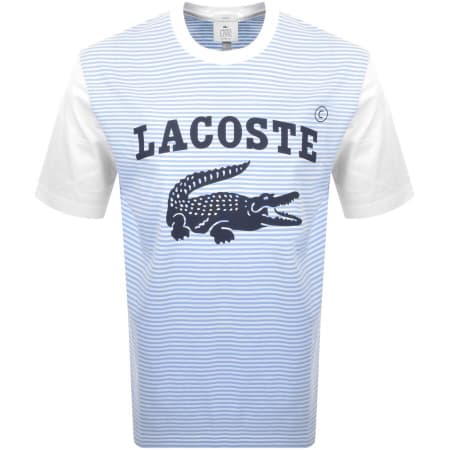 Product Image for Lacoste Live Crew Neck T Shirt Blue