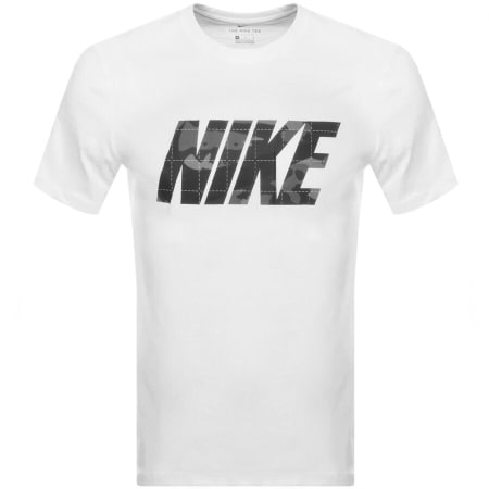 Product Image for Nike Dri Fit GFX T Shirt White