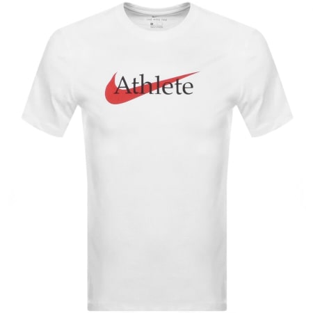 Product Image for Nike Training Athlete Logo T Shirt White
