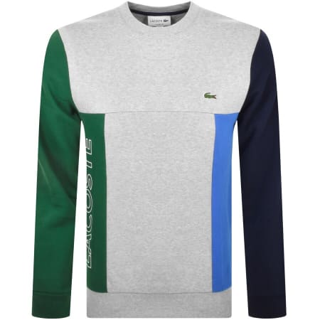 Product Image for Lacoste Crew Neck Sweatshirt Grey