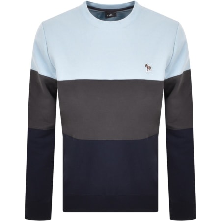 Product Image for PS By Paul Smith Crew Neck Sweatshirt Blue
