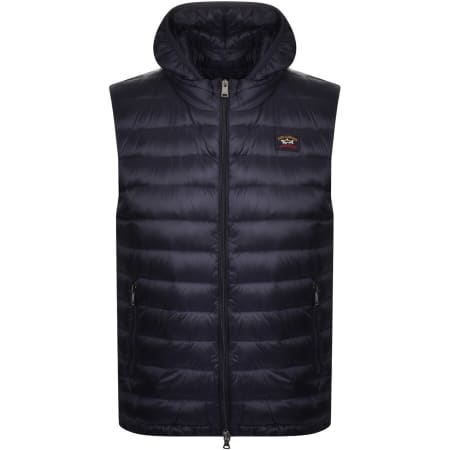 Product Image for Paul And Shark Padded Hooded Gilet Blue