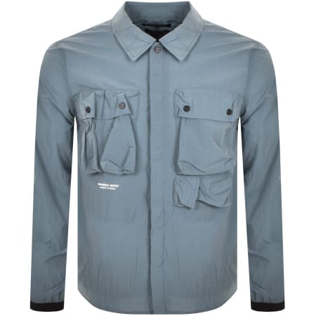 Product Image for Marshall Artist Multi Pocket Overshirt Blue