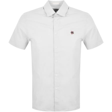 Product Image for Ted Baker Poplin Short Sleeved Shirt White