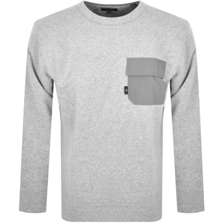 Product Image for Ted Baker Birchin Crew Neck Sweatshirt Grey