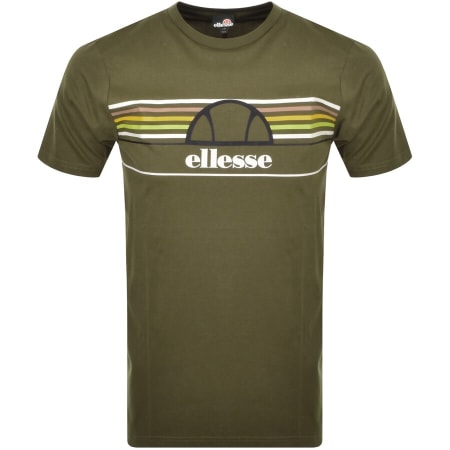 Product Image for Ellesse Achtini Logo T Shirt Khaki