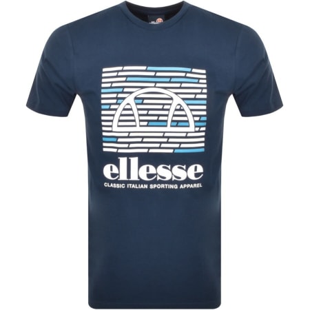 Product Image for Ellesse Viero Logo T Shirt Navy