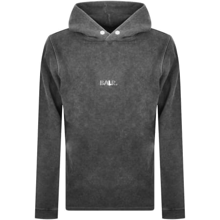 Product Image for BALR Q Series Logo Hoodie Grey