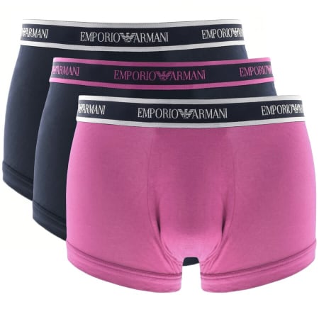 Product Image for Emporio Armani Underwear 3 Pack Boxer Trunks