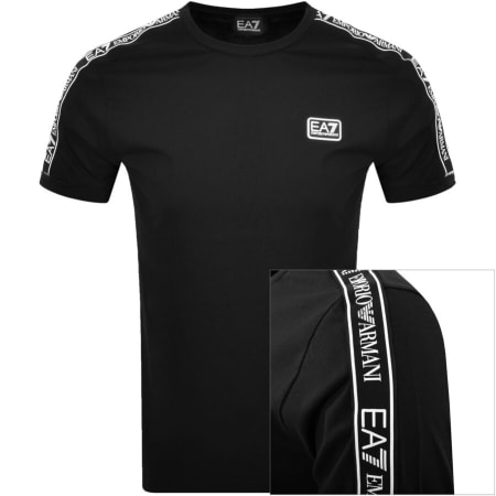 Product Image for EA7 Emporio Armani Logo T Shirt Black