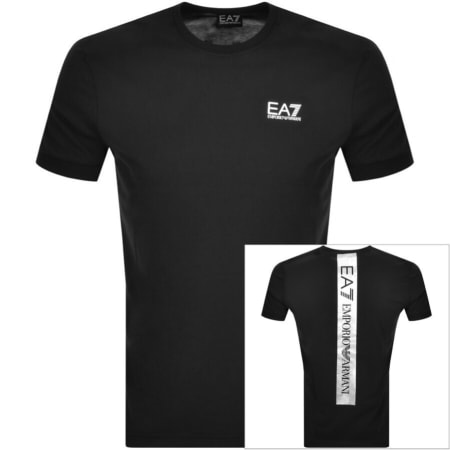 Product Image for EA7 Emporio Armani Logo T Shirt Black