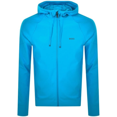Product Image for BOSS Sicon Gym Full Zip Hoodie Blue
