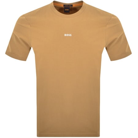 Product Image for BOSS TChup Logo T Shirt Brown