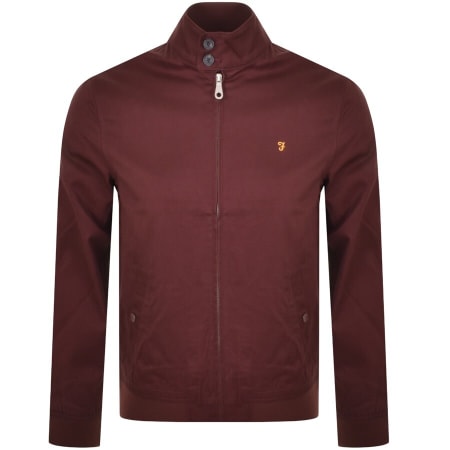 Product Image for Farah Vintage Waldorf Harrington Jacket Burgundy