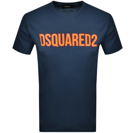 Product Image for DSQUARED2 Slouch T Shirt Navy
