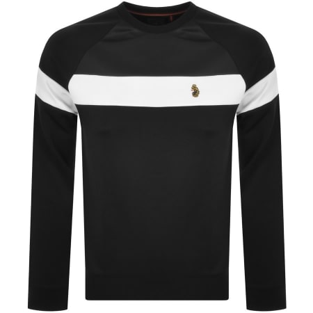 Product Image for Luke 1977 Adam 3 Tape Sweatshirt Black