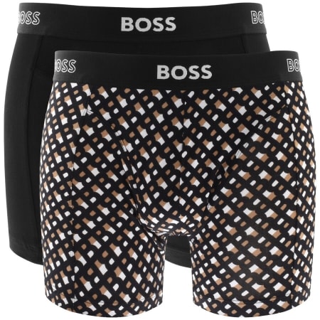 Product Image for BOSS Underwear Double Pack Boxer Trunks Black