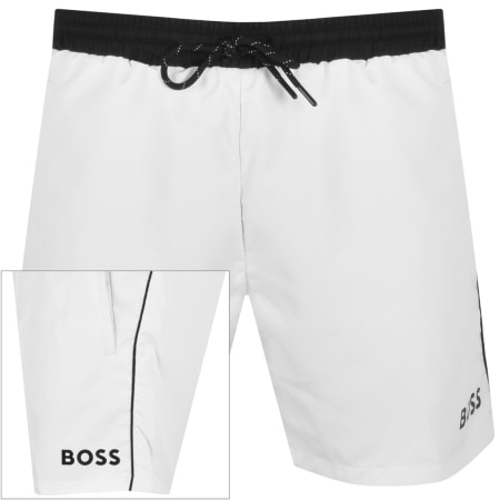 Product Image for BOSS Starfish Swim Shorts White