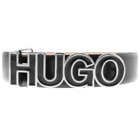 Product Image for HUGO Zula Leather Belt Black