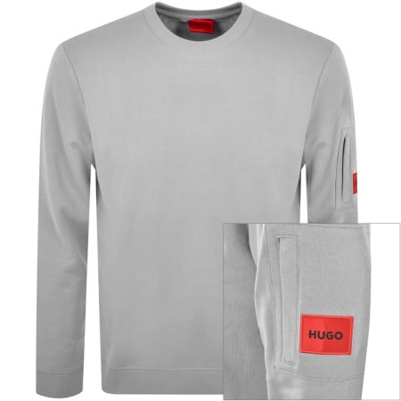 Product Image for HUGO Darogol Sweatshirt Grey