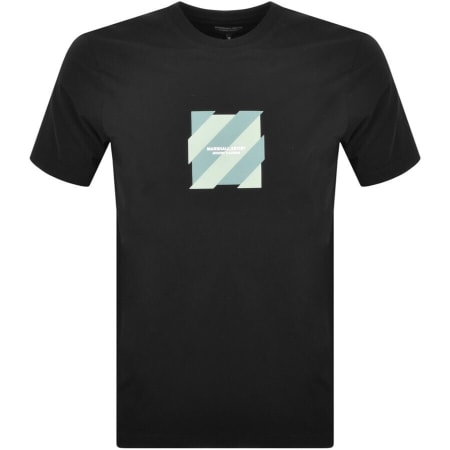 Product Image for Marshall Artist Chevron Box Logo T Shirt Black