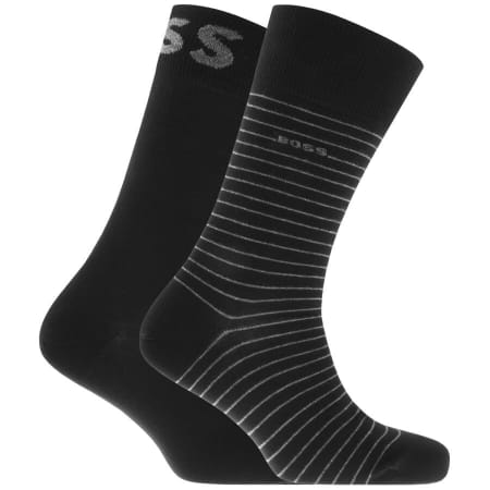 Product Image for BOSS Double Pack Socks Black