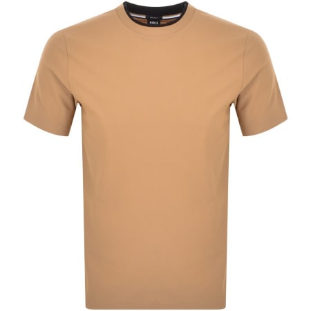 Product Image for BOSS Tiburt 276 Short Sleeve T Shirt Brown