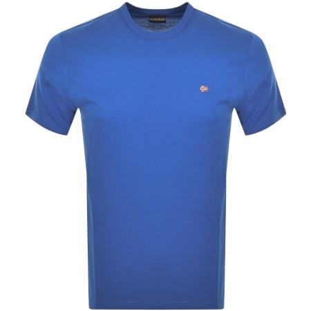 Product Image for Napapijri Salis C Short Sleeve T Shirt Blue