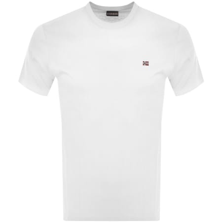 Product Image for Napapijri Salis C Short Sleeve T Shirt White