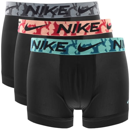 Product Image for Nike Logo 3 Pack Boxer Trunks Black