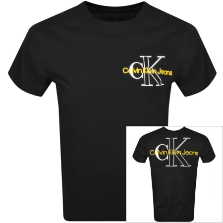 Product Image for Calvin Klein Jeans Monogram Logo T Shirt Black