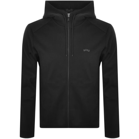 Product Image for BOSS Saggy Full Zip Hoodie Black