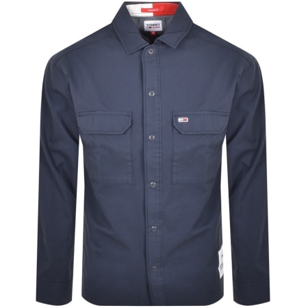 Product Image for Tommy Jeans Soft Solid Overshirt Navy